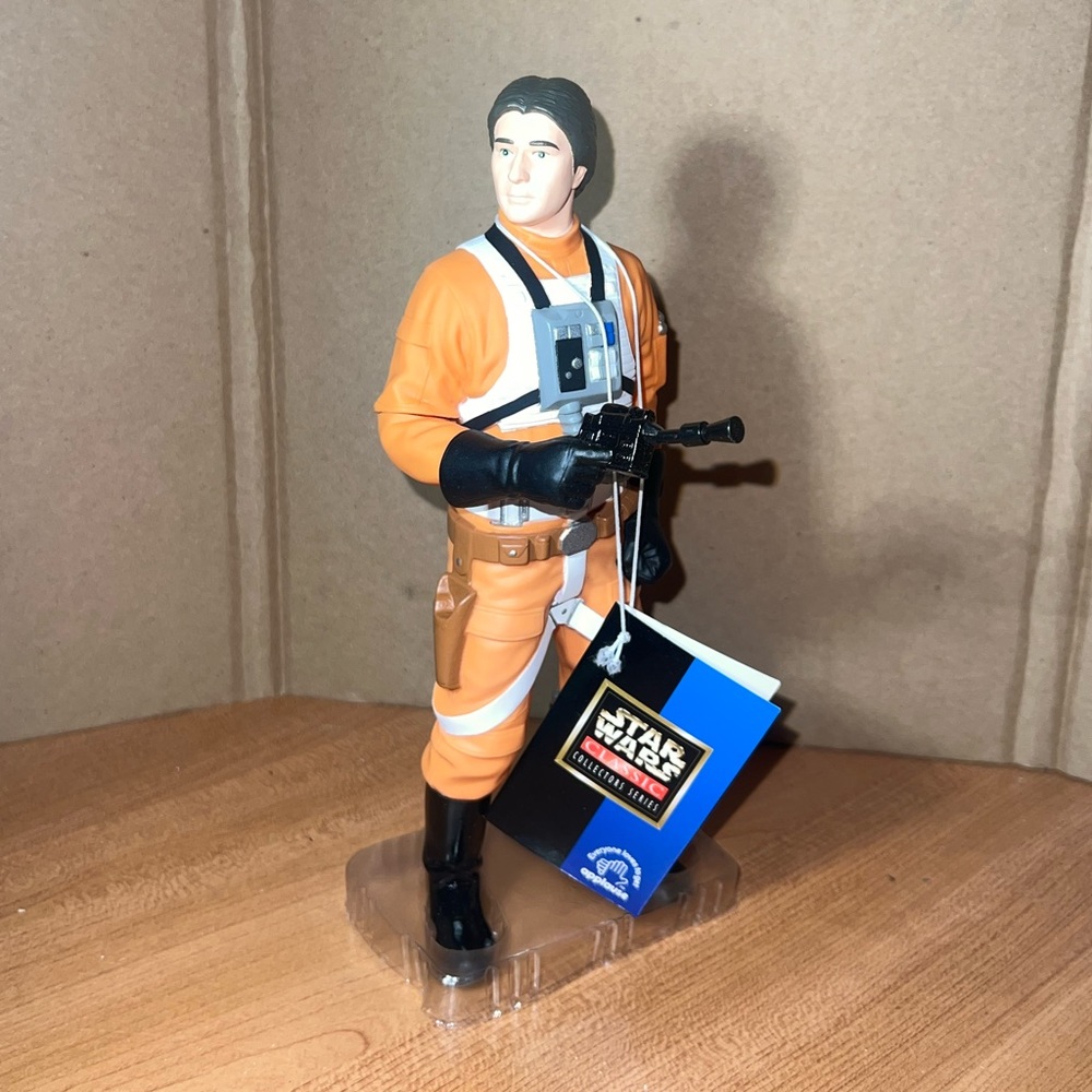 Star Wars Vintage Wedge Antilles Classic Collector Series New w Tags (1997) 9.5’